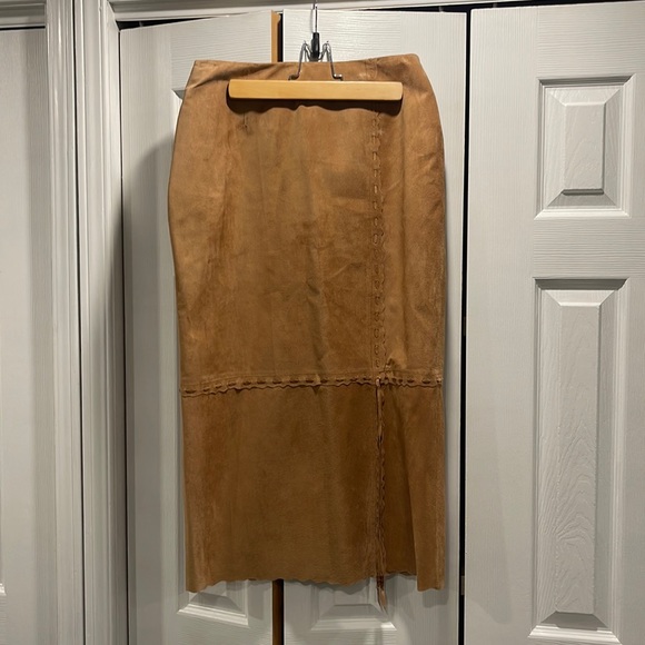 Leather Skirt - Picture 1 of 2